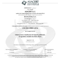 UQualità ISO 39001